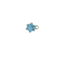 1Pc 100% Acero quirúrgico 14g micro diver cutánea piercing de cristal superior con anclaje dérmico piercing piercings tops ocultar en el cuerpo - details 11
