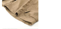 Pantalones cortos informales versátiles a la moda urbana para hombre, pantalones cortos deportivos holgados y transpirables para exteriores, pantalones cortos Cargo lisos con múltiples bolsillos para verano para hombre - details 10