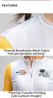 Jersey de Ciclismo para Mujer ROCKBROS Secado Rápido, Antipolvo, Transpirable Ropa de Bicicleta para Montaña Talla Asiática - details 4