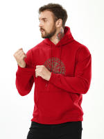 Sudadera con capucha de algodón grueso para hombre, ropa gruesa de marca, jerseys con estampado de Vikings, aegishjalur, timón de Awe, Invierno - details 12