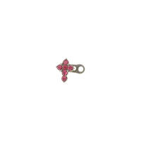 1Pc 100% Acero quirúrgico 14g micro diver cutánea piercing de cristal superior con anclaje dérmico piercing piercings tops ocultar en el cuerpo - details 16