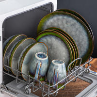 Vajilla de Cena Vancasso Starry 16/32/48 Piezas con Degradado Azul-Verde para Mesa de Cena Plato de Postre Tazas para 4/8/12 Cerámica Adecuada para Todas las Estaciones - details 6