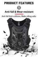 VEMAR Armadura de Motocross Chaqueta de Moto con Protector de Espalda y Pecho para Moto de Tierra Off-Road Equipo Protector para Moto - details 5