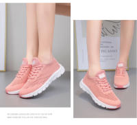 Zapatos deportivos de moda de las mujeres hueco transpirable deportes zapatos casuales bajo fondo suave de malla zapatos para correr - details 9