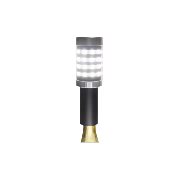 Bastón LED Estroboscópico con 2 Luces Láser Recargables, Bastón Luminoso para Botellas de Champán, Bengalas de Servicio, Decoración para Bares, Discotecas y KTV - 1