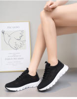 Zapatos deportivos de moda de las mujeres hueco transpirable deportes zapatos casuales bajo fondo suave de malla zapatos para correr - details 18