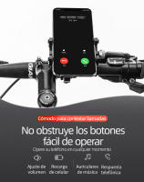 Soporte de Teléfono ROCKBROS para Motocicleta Bicicleta Eléctrica Soporte Mecánico de Cinco Garras de Aleación de Aluminio CNC Adecuado para Smartphones - details 9