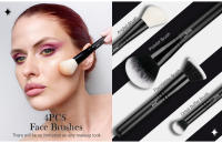 Jessup - Pinceles de maquillaje, 10 unidades, para base de maquillaje en polvo sintético natural, difuminado, rubor, sombra de ojos, delineador, lápiz de cejas Duo T323 - details 5