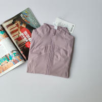Chaqueta Deportiva de Nylon de Manga Larga Ajuste Delgado Secado Rápido Ideal para Yoga y Pilates - details 8