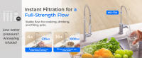 Waterdrop TSU 0,01 μm Sistema de Filtro de Agua Debajo del Fregadero de Ultrafiltración, Alta Capacidad de 3 Etapas, Panel Inteligente, Sin Aguas Residuales, Reducir PFAS, PFOA/PFOS - details 3