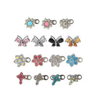 1Pc 100% Acero quirúrgico 14g micro diver cutánea piercing de cristal superior con anclaje dérmico piercing piercings tops ocultar en el cuerpo - details 2