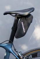ROCKBROS-bolsa para SILLÍN de bicicleta, resistente al agua, con capacidad de 0,6 l, para colgar luces traseras - details 0