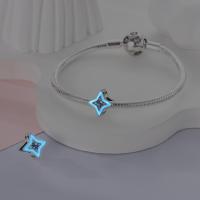 Colgante de la serie de estrellas y lunas para mujer, collar de pulsera DIY, cuentas de plata de ley 925, joyería fina colgante, cumpleaños Gi - details 24