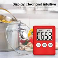 Nuevo temporizador de cocina Digital con pantalla LCD grande, reloj magnético fuerte con cuenta atrás, temporizador portátil ultrafino para tareas - details 9