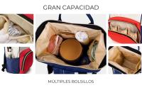 Mochila para Pañales y biberones con Bolsillos Térmicos Bolso Carro Bebé Impermeable con gran capacidad Mochila de Maternidad - details 2