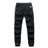 Pantalones Cargo Retro de Invierno para Hombres Comodidad de Algodón, Largo Completo, Múltiples Bolsillos, Estilo Casual de Sweat - details 8