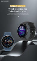 NORTH EDGE-reloj inteligente NL02C PRO, accesorio de pulsera resistente al agua IP67 con detección de movimiento y calorías, notificación de mensajes y llamadas - details 0