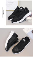 Zapatos deportivos de moda de las mujeres hueco transpirable deportes zapatos casuales bajo fondo suave de malla zapatos para correr - details 20