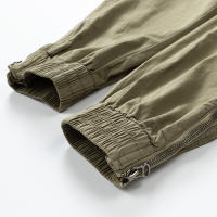 Pantalones Cargo Retro de Invierno para Hombres Comodidad de Algodón, Largo Completo, Múltiples Bolsillos, Estilo Casual de Sweat - details 16