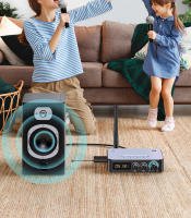 Transmisor y receptor de Audio M9 Pro, Bluetooth 5,1, NFC/3,5mm AUX/RCA/USB u-disk/TF/6,5 Mic/FM Radio DSP, adaptador inalámbrico de música HIFI - details 19