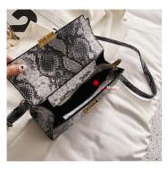 Elegante Bolso de Mano de Cuero PU Patrón de Piel de Serpiente Impermeable, Resistente al Desgaste - details 27