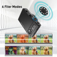 Cámara Digital 64MP Grabación de Video 4K Vlogging Pantalla Flip de 3" Zoom Digital 18X - details 2