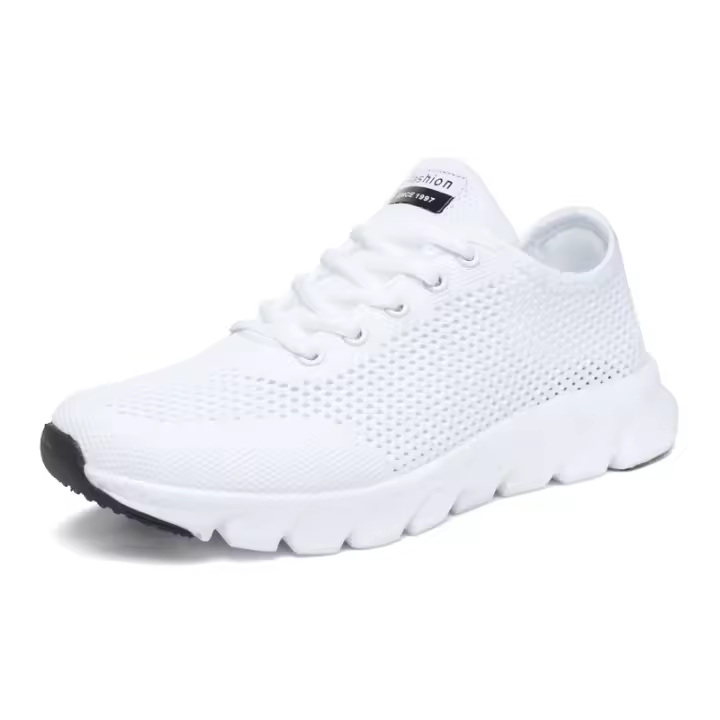 Zapatos deportivos de moda de las mujeres hueco transpirable deportes zapatos casuales bajo fondo suave de malla zapatos para correr - 1