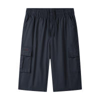 Pantalones Cargo Cortos de Algodón para Hombres CHAIFENKO Ajuste Regular, Múltiples Bolsillos, Transpirables para Verano al Aire Libre - details 3