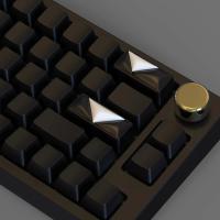 Accesorios para Teclado Gaming Inflables Dorado-Negro ESC/Retroceso/Entrar/Espacio, Diseño Detallado Artanal, Ideal para Gamers y Decoración de Teclados - details 14