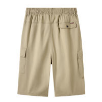 Pantalones Cargo Cortos de Algodón para Hombres CHAIFENKO Ajuste Regular, Múltiples Bolsillos, Transpirables para Verano al Aire Libre - details 8