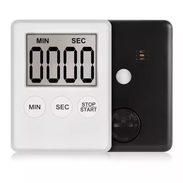 TK Nuevo temporizador de cocina Digital con pantalla LCD grande, reloj magnético fuerte con cuenta atrás, temporizador portátil ultrafino para tareas - 1