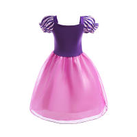 Vestido de princesa para niña, ropa de fiesta de fantasía de verano, disfraz de Aurora, Rapunzel, Cenicienta, Bella Durmiente, Carnaval y Navidad - details 9