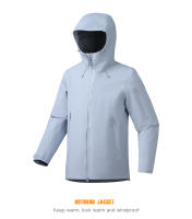 Chaqueta Impermeable Mejorada JNLN Unisex para Deportes al Aire Libre Cierre de Cremallera - details 17