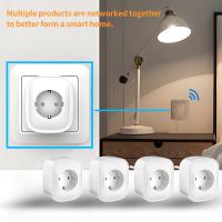Enchufe Inteligente BORUIDAPLS Matter EU 16A 4000W, Compatible con Alexa, Control por Voz, Temporizador, Compatible con SmartThings, Apple HomeKit, Siri, Adaptador de Enchufe Múltiple con Control por Voz, Tareas Programadas - details 6