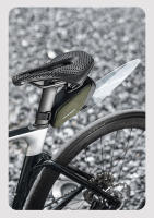 Bolsa de Sillín de Bicicleta ROCKBROS Portátil Impermeable Bolsa de Cola de Ciclismo MTB Bicicleta de Carretera Bolsa de Almacenamiento con Guardabarros Material Poliéster Cierre de Cremallera - details 4