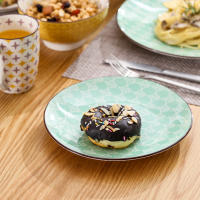 Juego de Vajilla de Porcelana Vancasso Tulip 16 Piezas 4 Colores 4 Diseños Plato de Cena Plato de Postre Bol y Mug Set Utensilios de Cocina Cerámica Producto Normal y Sostenible Para Todas las Temporadas - details 9