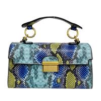 Elegante Bolso de Mano de Cuero PU Patrón de Piel de Serpiente Impermeable, Resistente al Desgaste - details 15