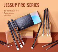 Jessup-Juego de brochas para ojos, brocha de maquillaje para sombra de ojos, mezcla sintética Premium, sombreador, pliegue T340 - details 0