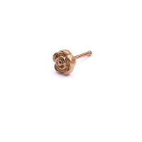 Piercing para el cuerpo de 0,8x6mm, Aro para la nariz, joyería para el cuerpo, diamantes de imitación, corazón pequeño, oferta, 2 uds. - details 4