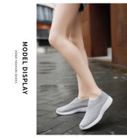 Zapatos para caminar para mujer, zapatillas de calcetín a la moda, mocasines cómodos y transpirables, zapatos informales antideslizantes - details 22