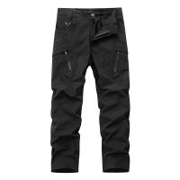 CHAIFENKO Pantalones Cargo Versátiles para Hombre Moda de Exteriores con Múltiples Bolsillos - details 1