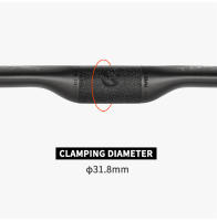 TOSEEK ZXB-TWO Bike Carbon Road Handlebar 400/420/440mm UD Matt Internal Routing Road Bicycle Handle Bar Bikes Parts - details 5