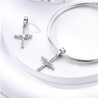 Encantos de Serie Zirconia de Plata Esterlina S925 100% Real para Mujeres Joyería Fina de Cumpleaños Ajuste a Pulsera y Bangle de 3mm - details 67