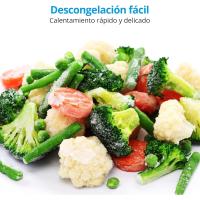 Microondas 3 en 1 con función de Grill y aire caliente, potencia de 800 vatios, potencia de Grill/aire caliente de 1200 vatios, 23L, MD17495, plata - details 4