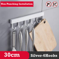 Perchero de Cocina Sin Agujeros Montado en la Pared Alturas de 20/30/40/50CM para Almacenamiento de Cocina y Baño - details 15
