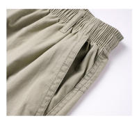 Pantalones Cargo Cortos de Algodón para Hombres CHAIFENKO Ajuste Regular, Múltiples Bolsillos, Transpirables para Verano al Aire Libre - details 11