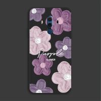 Fundas de Teléfono de Flor de Porcelana Morada Silicona/Goma Compatible con Oppo A17k y Más - details 8