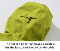 Chaqueta Impermeable Mejorada JNLN Unisex para Deportes al Aire Libre Cierre de Cremallera - details 19