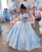 Disfraz de Cenicienta para niña, traje de princesa para fiesta de Halloween, Navidad, cumpleaños, boda, vestido bordado - details 12