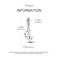 Colgante de la serie de estrellas y lunas para mujer, collar de pulsera DIY, cuentas de plata de ley 925, joyería fina colgante, cumpleaños Gi - details 21